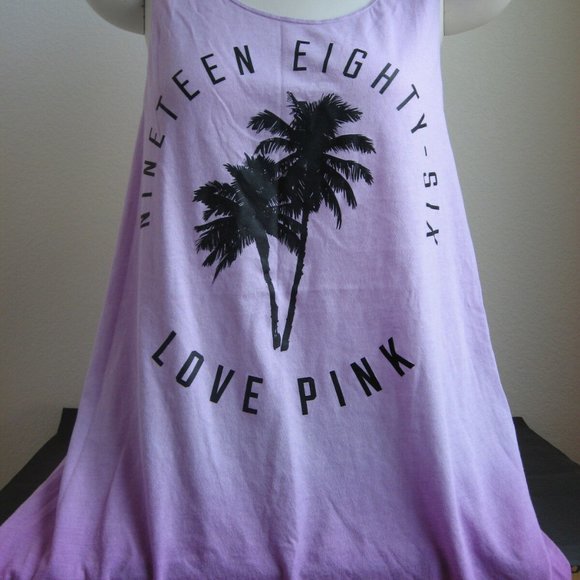 VICTORIA'S SECRET PINK Small (S) Beach Racerback Tank Top - Picture 9 of 9